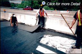 repairing a bridge in the middle of the day